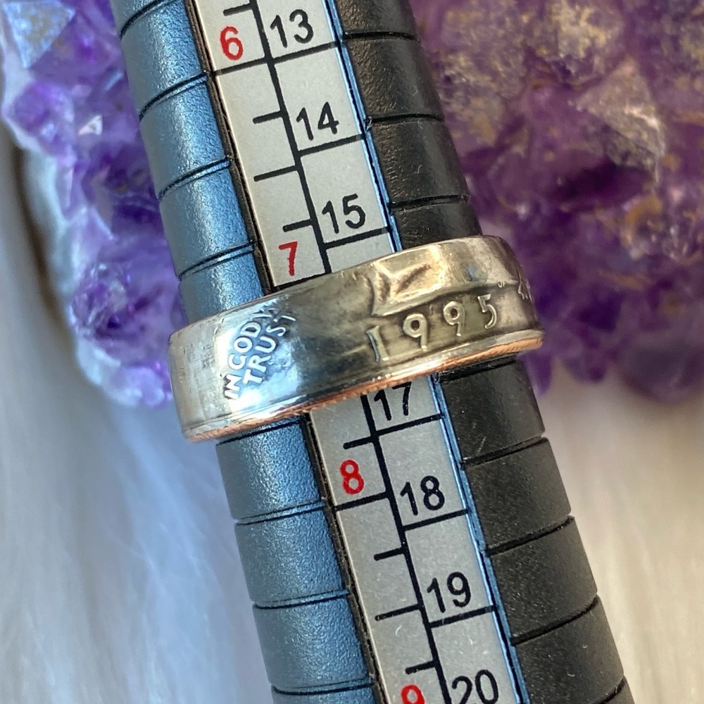1995 Quarter Coin Ring - Picture 7 of 7